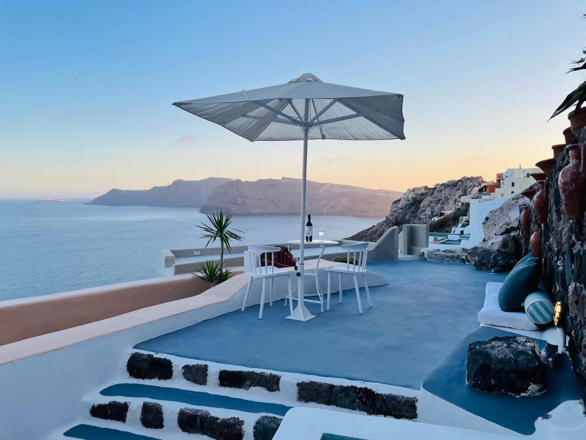 Blue Sky Cave House Villa Oía Exterior foto